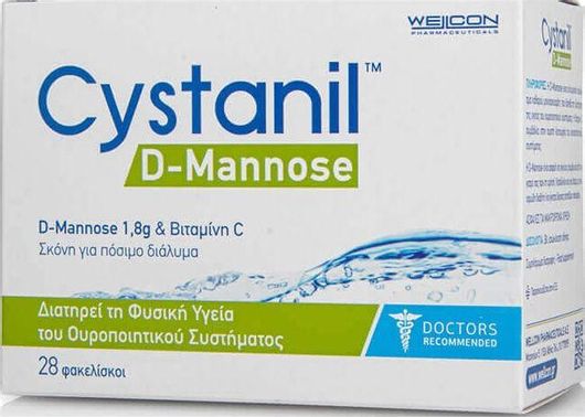 Wellcon Cystanil D-Mannose 28x1.90gr