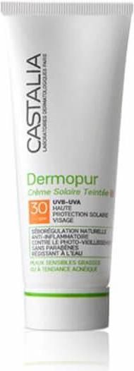 Castalia Dermopur Creme Solaire Teintee SPF30 40ml