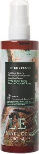 Butter Σώματος Korres Coconut Guava Ενυδατικό με Άρωμα Καρύδα για Όλες τις Επιδερμίδες 250ml