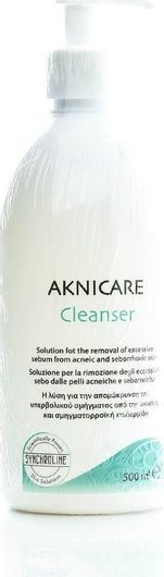 Gel Καθαρισμού Προσώπου Synchroline Aknicare για Ακνεϊκές Επιδερμίδες 500ml