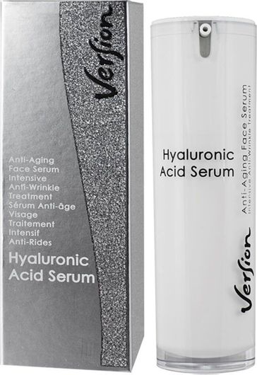 Version Ενυδατικό & Αντιγηραντικό Serum Προσώπου με Υαλουρονικό Οξύ για Αποτοξίνωση & Σύσφιξη 30ml