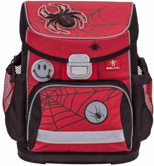 Σχολική Τσάντα Δημοτικού Πλάτης Belmil Spider Κόκκινο
