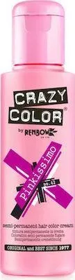 Crazy Color Semi-Permanent Toner Gel 42 Pinkissimo 100ml 15gr
