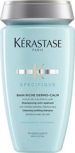 Σαμπουάν Kerastase Bain Riche Dermo-Calm για το Ευαίσθητο Τριχωτό για Ξηρά Μαλλιά Μαλλιά 250ml
