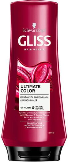 Schwarzkopf Gliss Ultimate Color Conditioner Διατήρησης Χρώματος για Βαμμένα Μαλλιά 200ml