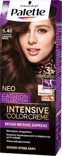 Schwarzkopf Palette Intensive Color Creme 5.46 Ανοιχτό Μπεζ 50ml