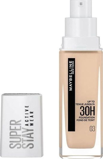 Maybelline Super Stay 24H Full Coverage Liquid Make Up 03 True Ivory 30ml