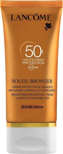 Αντηλιακή Κρέμα Προσώπου Lancome Soleil Bronzer Αδιάβροχη SPF50 με Χρώμα 50ml