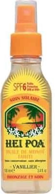 Αντηλιακό Λάδι Σώματος Hei Poa Monoi Oil SPF6 Vanilla 100ml