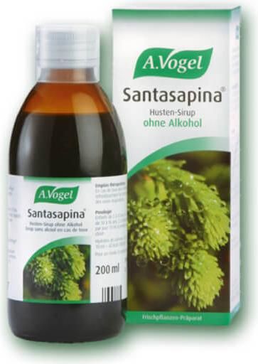 Σιρόπι A.Vogel Santasapina κατά του Βήχα & του Πονόλαιμου 200ml