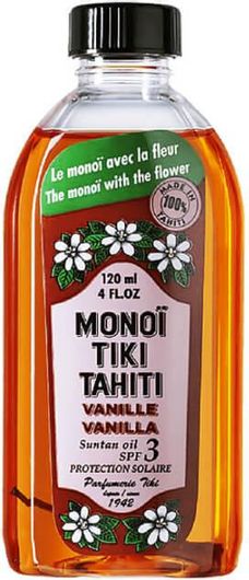 Monoi Tiki Tahiti Αντηλιακό Λάδι Προσώπου και Σώματος SPF3 120ml
