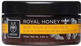 Απολεπιστικό Σώματος Apivita Royal Honey Με Θαλάσσια Άλατα 250ml
