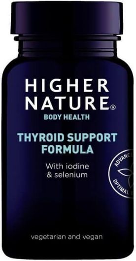 Higher Nature Thyroid Support Formula 60 Φυτικές Κάψουλες