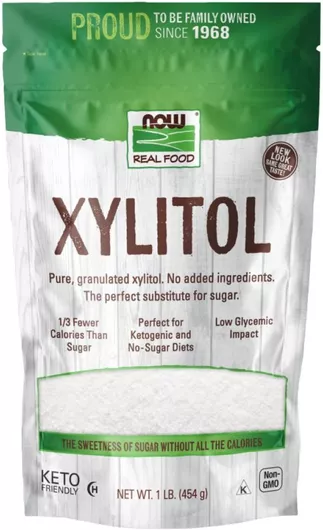 Now Foods Xylitol Ξυλιτόλη Κρυσταλλική 454gr 733739069832