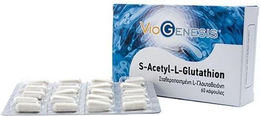 Viogenesis S Acetyl L Glutathion 60 Κάψουλες