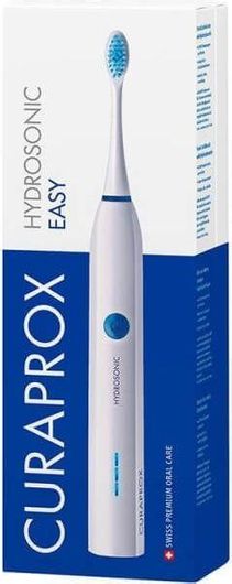 Curaprox Hydrosonic Easy Ηλεκτρική Οδοντόβουρτσα με Θήκη Ταξιδίου Λευκή