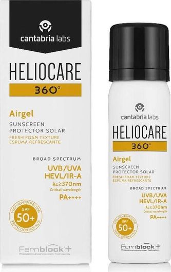 Αντηλιακό Προσώπου Heliocare 360 Airgel SPF50+ 60ml