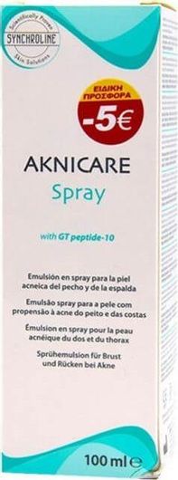 Lotion Σώματος Synchroline Aknicare Ανάπλασης 100ml