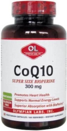 Olympian Labs CoQ10 Super Size BioPerine 300mg 60 κάψουλες