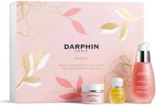 Σετ Περιποίησης Προσώπου Darphin Intral Redness Relief Soothing Serum 30ml & Δώρο Intral Soothing Cream 5ml & Chamomile Aromatic Care 4ml