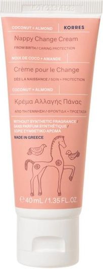 Korres Nappy Κρέμα Καρύδα & Αμύγδαλο 40ml