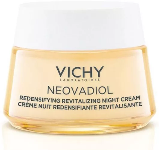 Κρέμα Προσώπου Vichy Neovadiol Peri-Menopause Νυκτός για Αντιγήρανση, Σύσφιξη & Λάμψη με Υαλουρονικό Οξύ 50ml