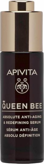Apivita Queen Bee Absolute Anti Aging & Redefining Ενυδατικό & Αντιγηραντικό Serum Προσώπου για Λάμψη & Σύσφιξη 30ml