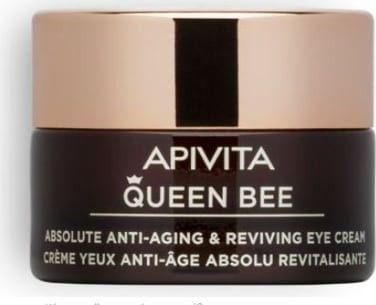 Κρέμα Ματιών Apivita Queen Bee Απόλυτης Αντιγήρανσης & Αναζωογόνησης 15ml