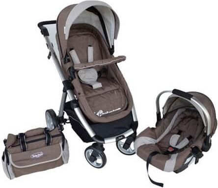 Πολυκαρότσι Aλουμινίου Bebe Stars Prado 3 in 1 (340T-182 )