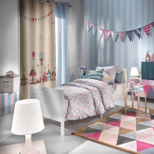 Κουρτίνα με Τρουξ 160χ240 σχέδιο Rodeo της Saint Clair Paris