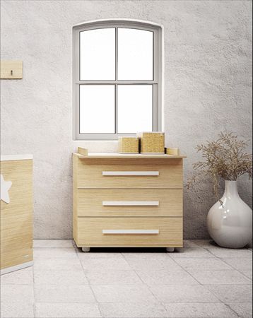 Βρεφική Σιφονιέρα - Αλλαξιέρα Casababy Primo