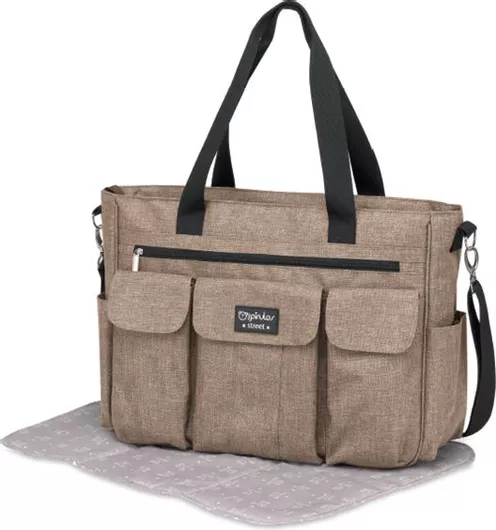 Τσάντα Αλλαξιέρα Pirulos Denim Sand 45x35cm 48131900