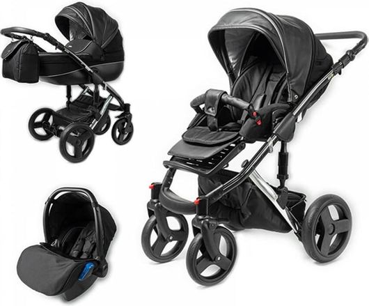 Milu Kids -παιδικό καρότσι- πολυκαρότσο, 3 σε 1 -STARLET SPECIAL EDITION 3 IN 1  σχέδιο ST28(MKM3ST28)