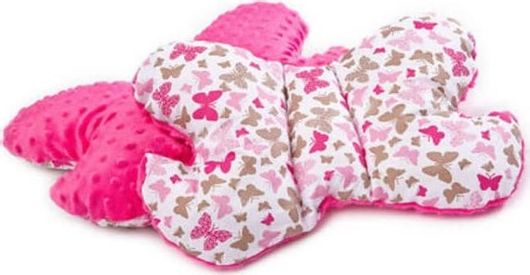 Μαξιλάρι Στήριξης Sensillo Πεταλούδες Φούξια 