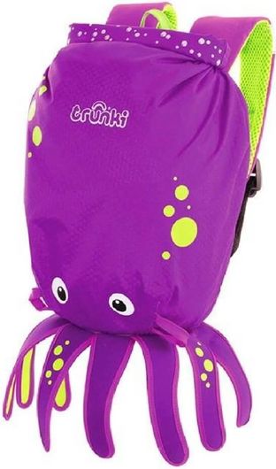 Σχολική Τσάντα Νηπίου Trunki Πλάτης Paddlepak Octopus Inky Μοβ