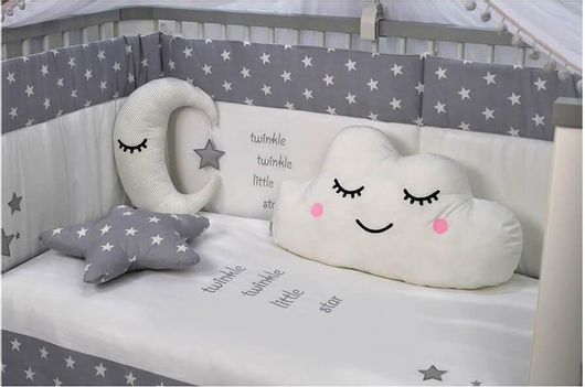 Bebe stars Διακοσμητικά μαξιλαράκια Stars 202-186 ( σετ 3 τμχ )