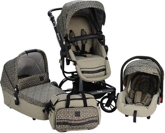 Bebe Stars Πολυκαρότσι Torro 3σε1 Sand 360T-183