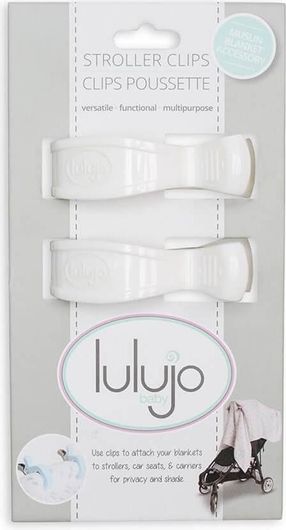 Κλίπ Καροτσιού Lulujo LJ610 Λευκά