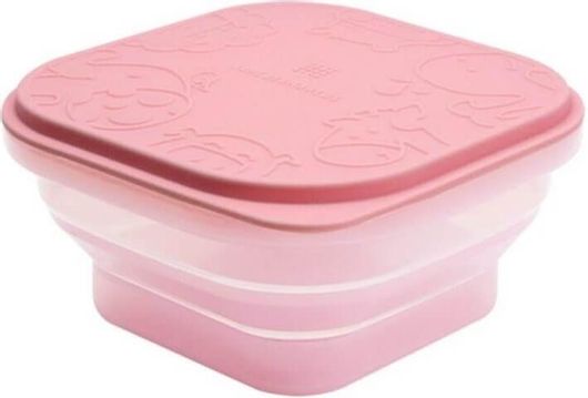 Μπολ Σιλικόνης Marcus & Marcus Πτυσσόμενο 400 ml 1 τμχ Ροζ