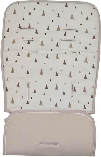 Κάλλυμα Καροτσιού Bebe Stars Fox Διπλής Όψης Μπεζ