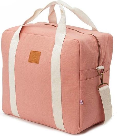 Τσάντα Αλλαξιέρα My Bag's Μαιευτηρίου Ώμου & Χειρός Happy Family Ροζ