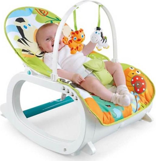Βρεφικό Ρηλάξ Bebe Stars με Μουσική & Δόνηση Zebra 315-178