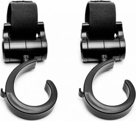 Γάντζος Καροτσιού Bebe Stars  512-100 Μαύρος