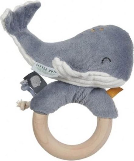 Κουδουνίστρα Little Dutch Φαλαινάκι Ocean Blue