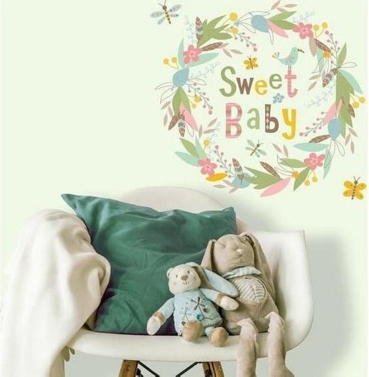 RoomMates Αυτοκόλλητα τοίχου "Sweet baby" - RΜΚ3544