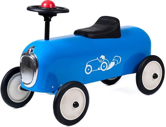 Baghera Τροχήλατο Aυτοκίνητο Retro Αισθητικής New Racer Μπλε Β116817