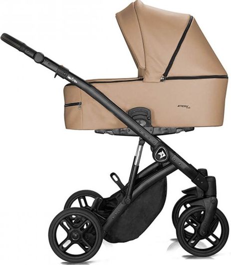 Πολυκαρότσι Milu Kids Atteso Ledo 3 σε 1 Marron