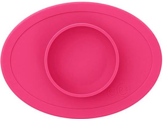 Βρεφικό Μπολ Σιλικόνης Ezpz Tiny με Βεντούζα 1 τμχ Ροζ