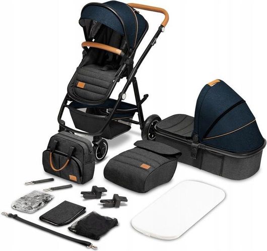 LIONELO AMBER ΚΑΡΟΤΣΙ 3 ΣΕ 1 "BLUE NAVY"