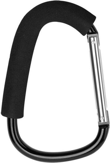 Γάντζος Καροτσιού BabyWise Μαύρος